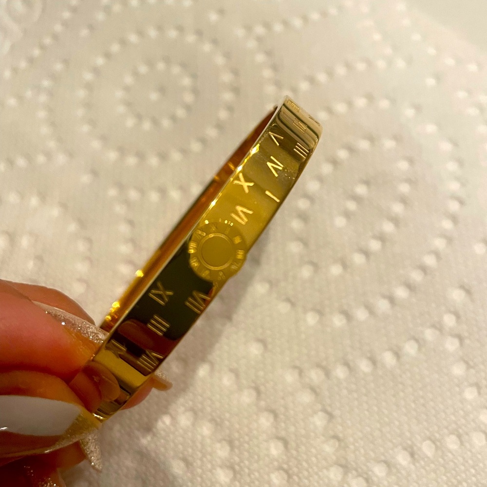 Luxury gold bracelet/ bangle stainless steel